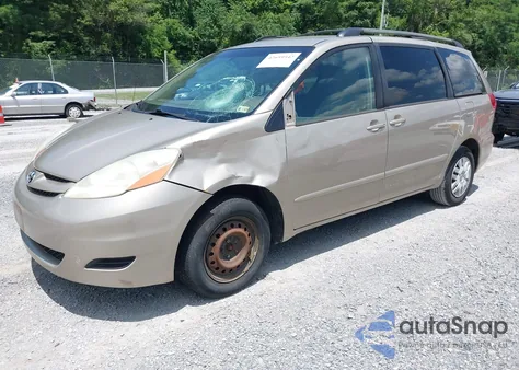 2006 Toyota Sienna Le из США, поврежденный, VIN 5TDZA23C26S511947